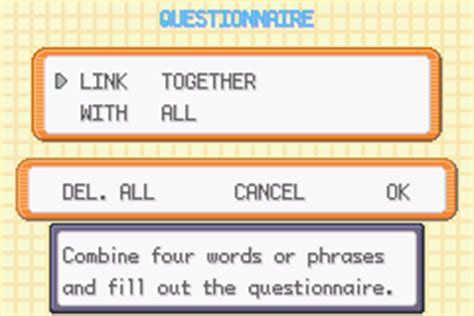 Pokemon FireRed and LeafGreen :: Mystery Gift.